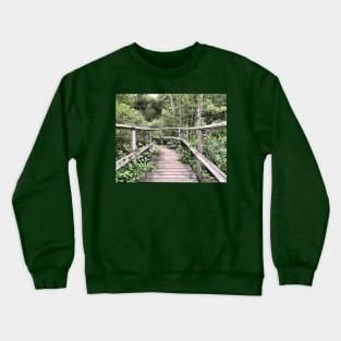 Woodland Pathway Frontenac Provincial Park Crewneck Sweatshirt